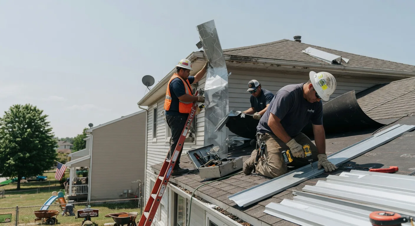 Metal Roof Repair in Victory Mills, NY